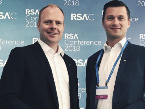 Myra Security managing directors Paul Kaffsack and Sascha Schumann.