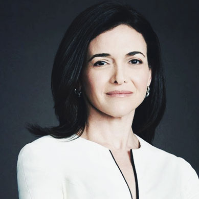Portrait Sheryl Sandberg (COO, Facebook)
