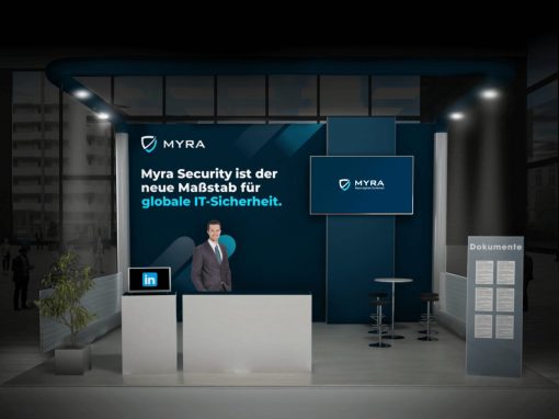 Virtual exhibition stand Myra Security