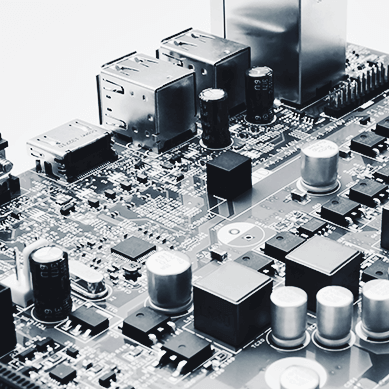 close up mainboard