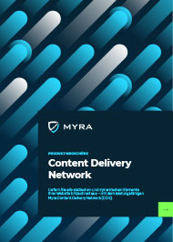 Cover Product Sheet Content Delivery Network