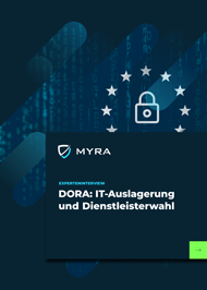 Cover Whitepaper DORA IT Auslagerung