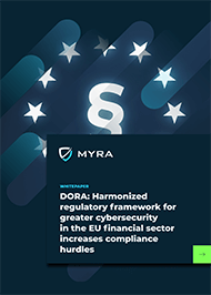 Cover Whitepaper DORA: Regulatory Framework for Cybersecurity in the Financial Sector