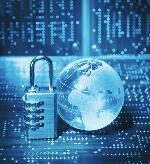 Safety lock and a globe