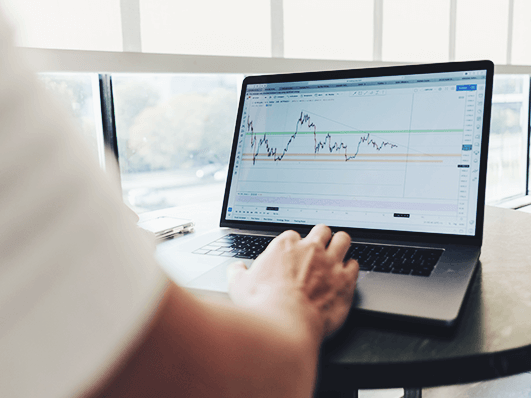 Trading diagramm