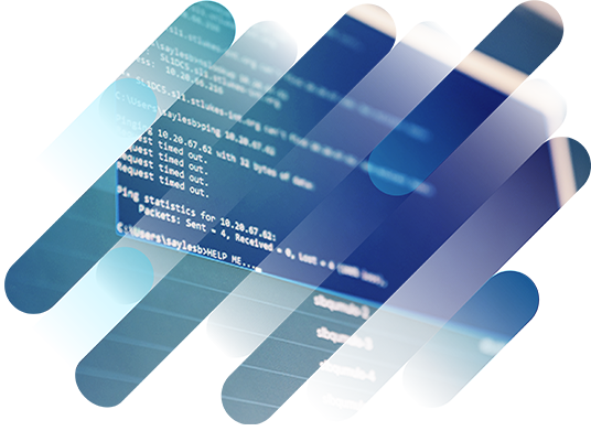 Code auf einem Bildschirm
