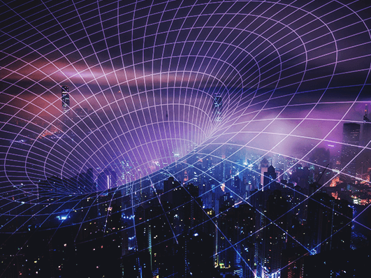 City from above