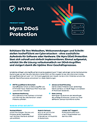 Product Sheet Cover DDoS Protection (Layer 7)
