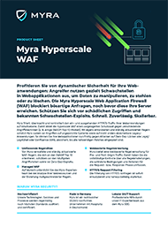 Product Sheet Cover Myra Hyperscale WAF