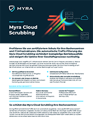 Myra Security Product Sheet Cover Cloud Scrubbing