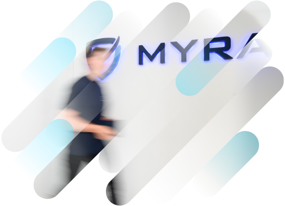 Myra office hallway