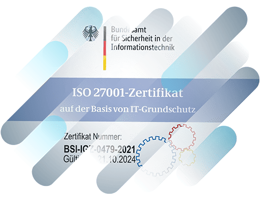 ISO 27001 auf Basis von IT-Grundschutz Zertifikat