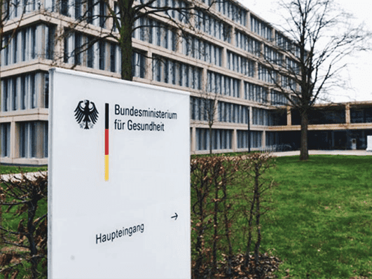 Haupteingang Vundesministerium für Gesundheit