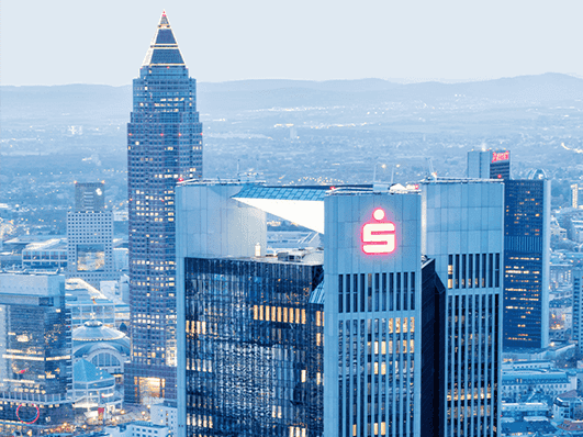 Außenansicht Sparkasse Gebäude