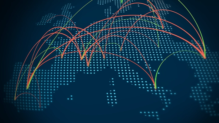 Visual of global Traffic