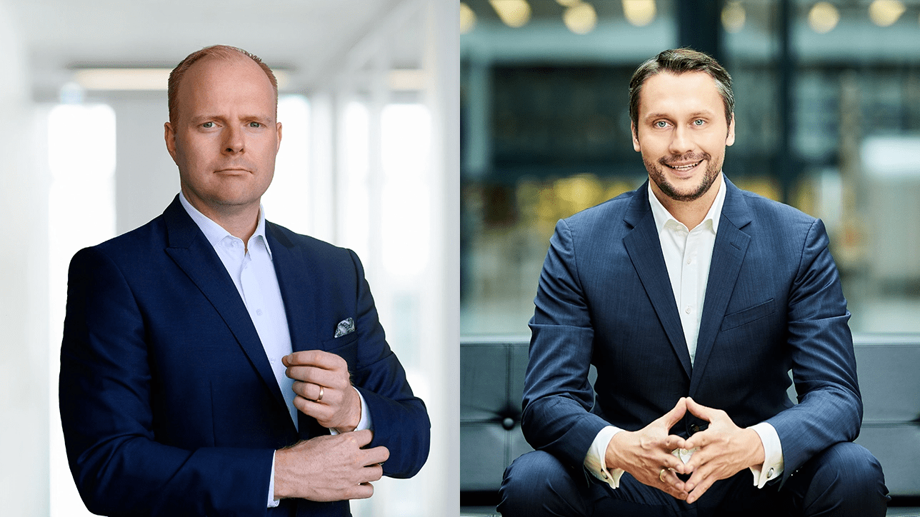 Paul Kaffsack, Co-Founder of Myra Security, und Sergej Epp, Chief Security Officer  (CSO) of Palo Alto Networks