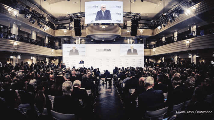 Frank-Walter Steinmeier auf der Münchner Sicherheitskonferenz
