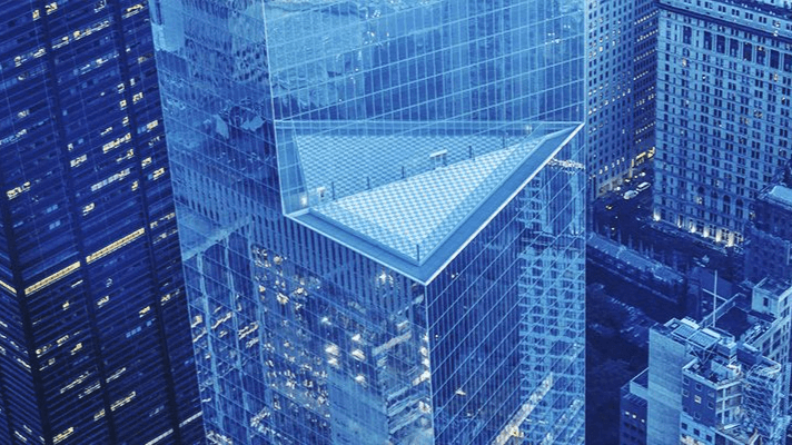 Skyscrapers from the outside