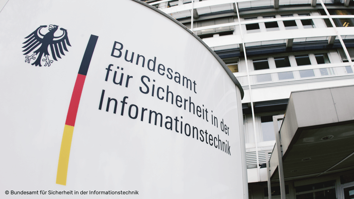 Main entrance of the Federal Office for Information Security (BSI)