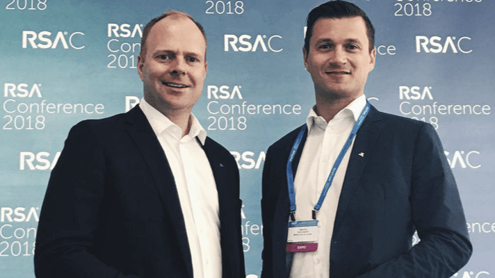 Myra Security Geschäftsführer Paul Kaffsack und Sascha Schumann