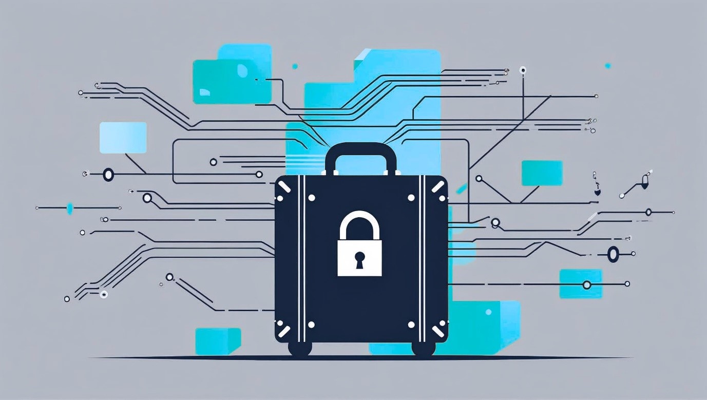 Similar to the master key for TSA suitcases, SSL/TLS termination allows access to sensitive content. (Image: Canva / AI-generated)